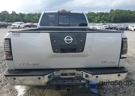 2012 Nissan Titan S из США, поврежденный, VIN 1N6AA0CC8CN301840